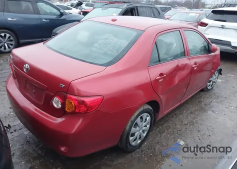 2010 Toyota Corolla Le z USA, uszkodzony, nr VIN JTDBU4EE1AJ068229
